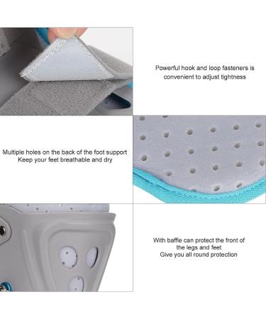 Shop Large Right Walking Boot for Sprained Ankle - Adjustable Ankle Support Brace for Rehabilitation | International Shipping Available - Buy Online on GoSupps.com