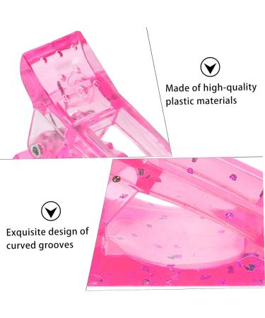 Mikinona 60 pcs UV White Tool Building Nail DIY A Home Tools Gel and Fixing Forms Finger Curve Clamps Clamp Quick Poly Fiberglass Clips Tips Extension Fake Salon Pinching Manicure 1 count (Pack of 1) White Pinkx5pcs - Buy Online on GoSupps.com