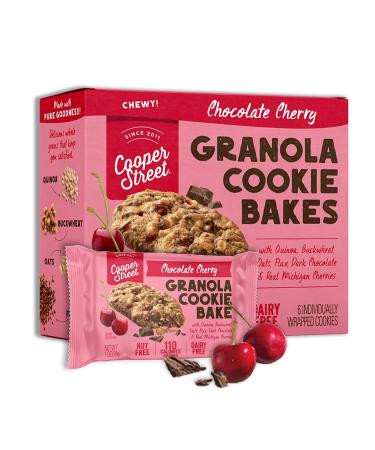 Cooper Street Cookies Chewy Granola Bakes Chocolate Cherry 48 Count - Pack of 1 - Buy Online on GoSupps.com
