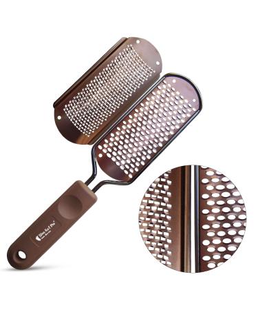 Professional corneal remover set made of stainless steel to remove cornea cornea cornea dead skin call callus dry and cracked feet file for foot care with double feet