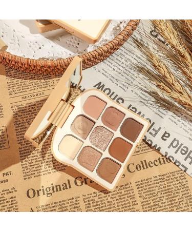 Eyeshadow Palette Matte Eyeshadow Makeup Shimmer Design Eyeshadow Palette for Professional Daily Neutral and Natural Look (A) - Buy Online on GoSupps.com
