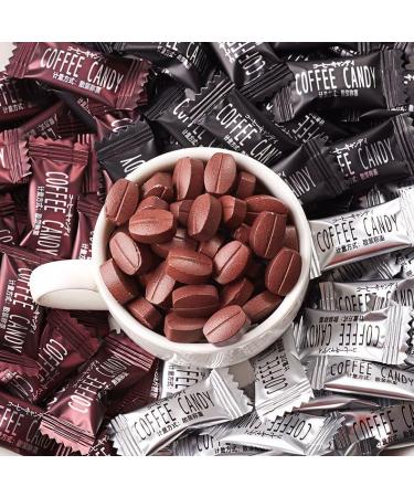 3 flavors of coffee candy Chewing coffee candy Nut Snacks Coffee flavored snacks Ready to eat Office Snacks Coffee Flavored Candy Wedding Candies Dessert New Year Candy (200g(240 pieces))