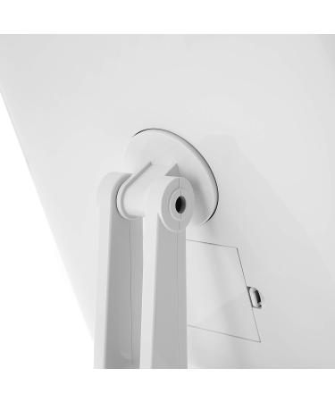 Home Zone Living Large Tri-Fold Makeup Vanity Mirror with LED Lights, 10X Magnification - White LA62000V - Buy Online on GoSupps.com