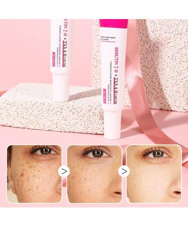 Arbutin 7% + Tranexamic Acid 4% Cream Alpha Arbutin Arbutin 7% Cr me Creme Eclaircissante Peau Noir Puissant Creme Eclaircissante Visage Anti-Pigmentation Black Spot Repair Face Cream (1) - Buy Online on GoSupps.com