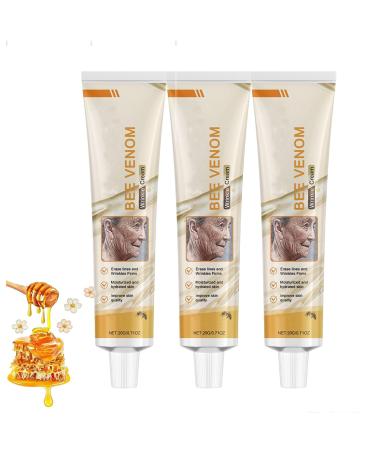 NicVey Set of 3 bee poison creams to eliminate wrinkles and firm the skin moisturize lift and regenerate restore skin elasticity