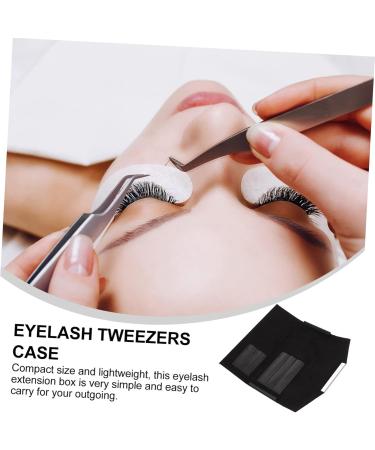 Vaguelly tui Magn tique Pour Pinces Cils Format Portable tanche Rangement Professionnel Extensions De Cils Outils Maquillage Voyage Noir - Buy Online on GoSupps.com