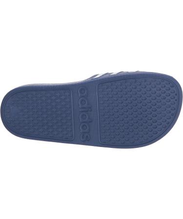 adidas Adilette Aqua Slides Sandal - Crew Blue/White, Size 8 - Buy Online on GoSupps.com