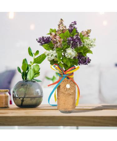 Christmas Raffia Ribbon Set - 2624 Feet Total - Gift Packing & DIY Craft - Holiday Decoration - Orange Pink Blue Yellow - Buy Online on GoSupps.com