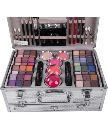 CHSEEO Multi-purpose Makeup Kit - All-in-One Gift Set with Lip Gloss, Blush, Eyeshadow Palette, Brush - Highly Pigmented Cosmetic Palette #2 - Buy Online on GoSupps.com
