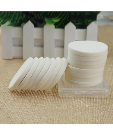 40-Piece Round Makeup Sponge Set - Wet & Dry Powder Puffs for All Skin Types - Perfect for Foundation & Blush - Buy Online on GoSupps.com