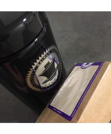 Buy Large Black Glass Tea Caddy - Airtight & Labeled for Loose Tea (250g 500g 1000g) | GAIWAN International Shipping - Buy Online on GoSupps.com