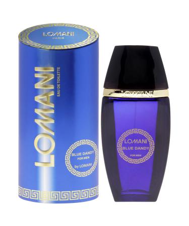 Lomani Blue Dandy for Men Eau De Toilette Spray 3.4 Ounce 3.4 Ounce