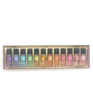 Victoria's Secret Ultimate Fragrance Exploration Body Mist Set 0.21 Fl Oz (Pack of 12) Total - 2.5 Fl oz