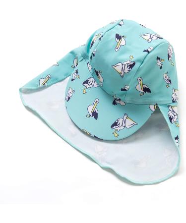 BONVERANO Baby Boys Swimsuit/Sunsuit UPF 50+ Sun Protection with Sun Hat - Light Blue (3 Months) - Buy Online on GoSupps.com