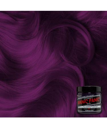 Manic Panic Purple Haze Hair Dye - Vegan & Cruelty-Free Semi-Permanent Purple Hair Color | Buy 3 x 118ml for Best Results - Buy Online on GoSupps.com