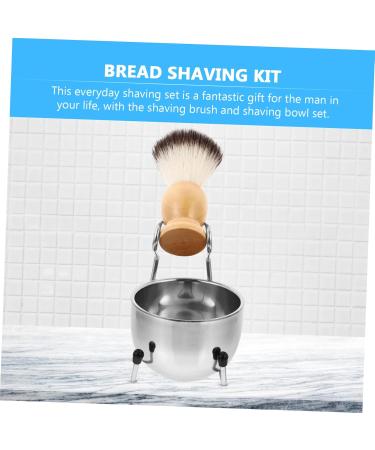 Men's Travel Brush Border Set - Barber Skin Care Kit with Shaving Brushes Bowl & Accessories | International Shipping - Buy Online on GoSupps.com