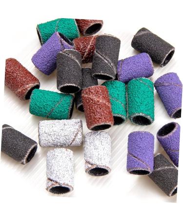 Healeved 2 Sets Nail Polish Set Drill Bits for Nails White Sanding Bands for Nail Drill Manicure Buffing Nail Tool Nail Sand Rings Refill Nail Files Manicure Polisher Buffer Nail Bits Alloy - Buy Online on GoSupps.com