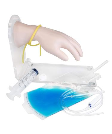 Science Resource E09630 Advance Opisthenar I.V. Injection Hand Model | Soft & Lifelike Material | Injectable Metacarpal | Digital & Thumb Veins on Dorsal Surface - Buy Online on GoSupps.com