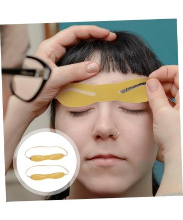 Healeved 70 Pcs Eyebrow Practice Skin Headband Silicone Skin False Proof Eyebrow Pencil - Buy Online on GoSupps.com