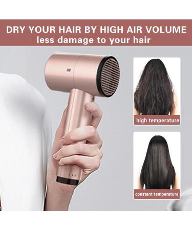Cordless Hair Dryers with Charging Base Handheld Hot & Cold Wind Blow Dryer Lightweight Wireless Hair Dryers for Women Curly Hair Travel Home - Buy Online on GoSupps.com