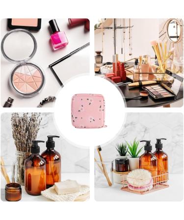 Women s Waterproof Taps Storage Bags | Portable Menstrual Pad & Tampons Organizer | Stylish Period Bags with Zipper Rose - Buy Online on GoSupps.com