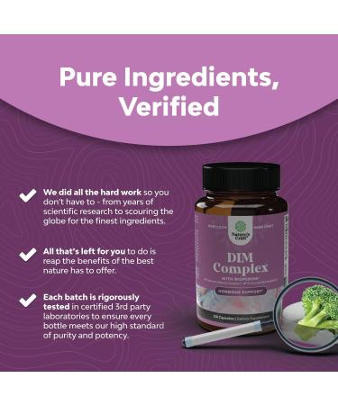 Potent DIM Supplement for Women - Hormone Balance & Menopause Support - 300mg DIM, 120 Count - Buy Online on GoSupps.com