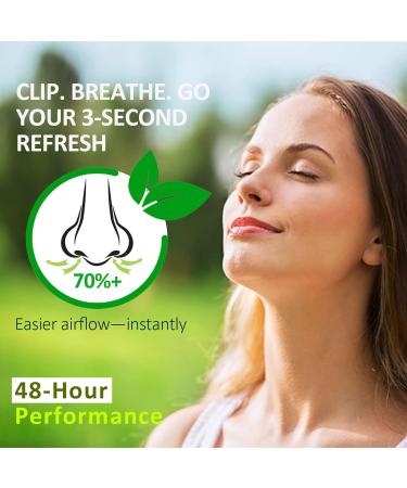 Peppermint Nose Clip 6-Pack Nasal Diffuser Self Care Natural Mint Oil Aromatherapy for Breathing Under Your Mask/Driving/Working/Study Instant Energy Boost Nasal Congestion Relief 48-Hour Lasting - Buy Online on GoSupps.com