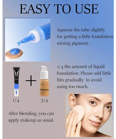 White Liquid Foundation Mixing Pigment for Shade Adjustment and Color Correction - Sweat-Proof, Long Lasting, Natural Undertone Blend - 01 Ghost White - Buy Online on GoSupps.com