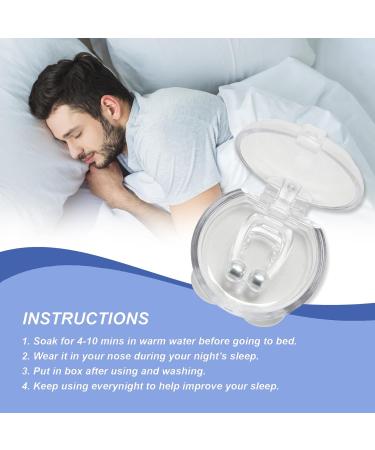 Mobi Lock Magnetic Nasal Clip - Pack of 6 | Silicone Nose Clip for Snoring Relief | Reusable Device for Peaceful Sleep - Buy Online on GoSupps.com