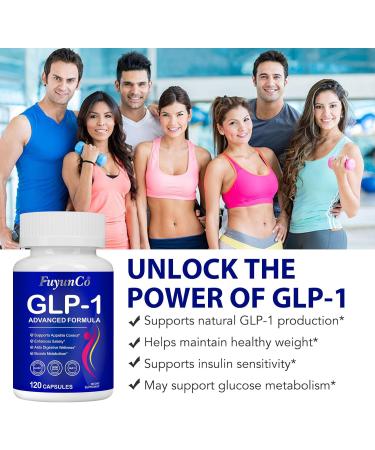 XCTTDXEH GLP-1 Supplement 120 Capsules GLP 1 Supplements Support for Promotes Metabolic Digestive and Gut Health Appetite Suppressants Women & Men - Buy Online on GoSupps.com