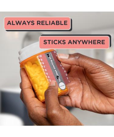 10-Day Tracking Stickers for Vitamins & Medications | Easy Pill Tracker & Daily Organizer | 3 Pack - AM/PM Day & Night Solutions - Buy Online on GoSupps.com