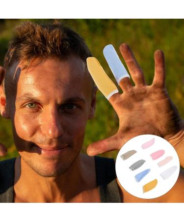 VALICLUD 30Pcs Finger Cots - Cotton Finger Covers & Protectors for Sweat Absorption | Thumb Guards & Hand Protection - Ideal for Work & Crafts - Buy Online on GoSupps.com