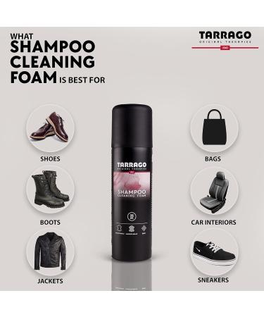 Tarrago Dry-Cleaning Foam Spray - Universal Leather Cleaner & Softener - Colorless 200ml | International Shipping Available - Buy Online on GoSupps.com
