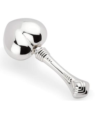 Miza Sterling Heart Silver Baby Rattle - Elegant and Charming Gift for Newborns - Buy Online on GoSupps.com