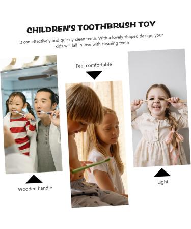 Fomiyes Cartoon Toothbrushes for Children | Sweet Manual Toothbrushes for Sensitive Teeth | Fun Toothbrush Toys for Kids - Buy Online on GoSupps.com