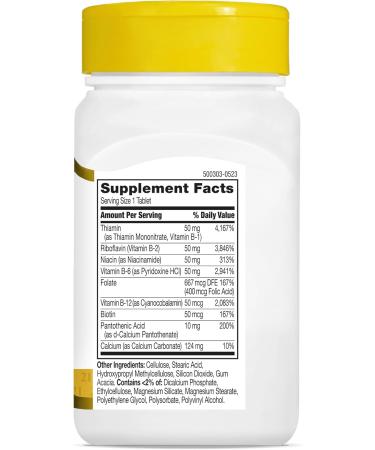 21st Century Complex B-50 Tablets Prolonged Release - 60 ct Pack of 3 - Buy Online on GoSupps.com