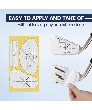 ToVii Golf Impact Tape Set - 300/600 Pcs for Sweet Spot Analysis & Swing Consistency - Club Impact Stickers for Woods, Irons, Putters - Training Aid for Improved Accuracy - Buy Online on GoSupps.com
