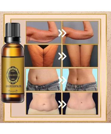 Belly Drainage Ginger Oil - Herbal Slimming & Fat Burning Massage Oil for Weight Loss | 10 PCs - Buy Online on GoSupps.com