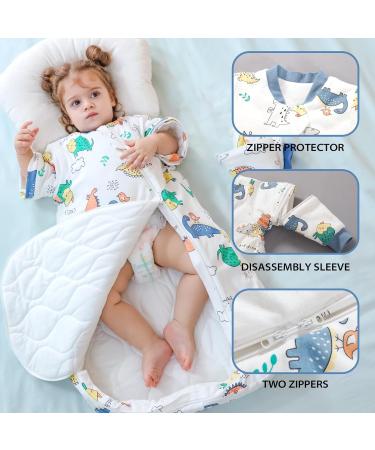 Organic Cotton Baby Sleeping Bag Long Sleeves 3.5Tog | 24-28in/3-6 Months - Buy Online on GoSupps.com