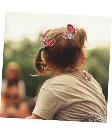 Beavorty 3 Pairs girls hair clips mini hair clips hair clips colorful toddler barrettes colorful hair clips barrettes for girls decor tiny hair clips issue card fabric dense child - Buy Online on GoSupps.com