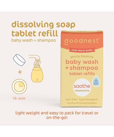 Goodnest Baby Bath Refill Tablets - Soothing Chamomile - 2 Pack - Buy Online on GoSupps.com