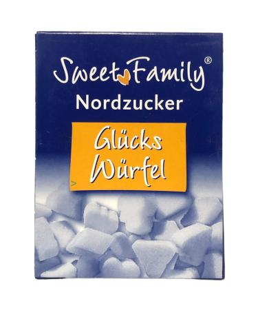 Buy Nordzucker Sweet Family Lucky Cubes Sugar Cubes (500g) - Decorative Shapes | International Shipping - Buy Online on GoSupps.com