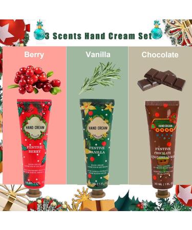 Mini Hand Cream Hand Cream Set Christmas Hand Cream Christmas Hand Cream Set Hand Cream Moisturizing Handcream Christmas Hand Cream for Christmas Gift Valentine's Day - Buy Online on GoSupps.com