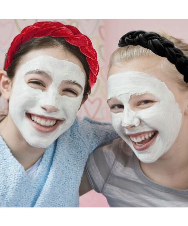 BOYIVI Velvet Braided Headbands 3-Piece Set for Women - Dark Color Wide Hairband for Sport and Yoga - Buy Online on GoSupps.com