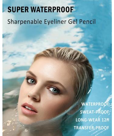  Lestpola Waterproof Gel Eyeliner Nude Brown Cream Matt Long-Lasting with Pencil Sharpener Intense Colour Easy to Apply Hypoallergenic Makeup for Sensitive Eyes 03 - Buy Online on GoSupps.com