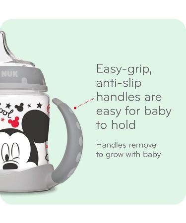 NUK Large Learner Cup 10 oz for 9+ Months - Spill Proof & Easy Grip - Buy Online on GoSupps.com