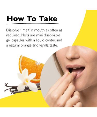 Bach RESCUE PEARLS Natural Stress Relief Homeopathic Orange Vanilla Quick-Dissolve - 28 Count - Buy Online on GoSupps.com