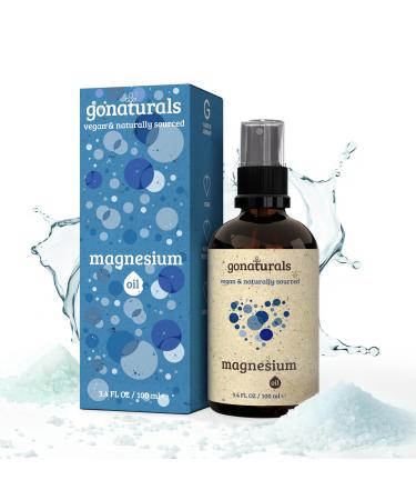 Vivere GoNaturals Magnesium Oil 100ml spray regeneration of muscle pain vegan and cruelty free perfumefree and without additives magnesium oil