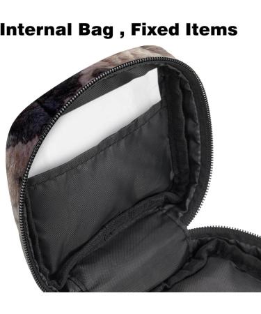 English Bulldog Women's Napkin Storage Bag | Portable Period Pocket for Teens & Girls | Menstrual Cup & Breastfeeding Insert Holder - Buy Online on GoSupps.com