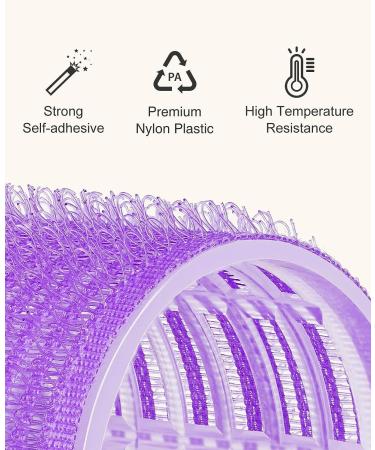 IENIN Self Grip Hair Roller Set - 29 PCS, 3 Sizes Velcro Curlers with Clips and Comb - Salon Hair Dressing Jumbo Rollers for Long, Medium, Short Hair - Multi-colored - Buy Online on GoSupps.com